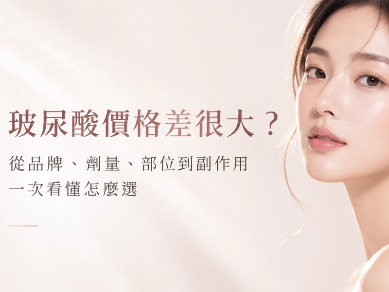 玻尿酸價格差這麼多？搞懂這些，才能選到真正適合你的療程